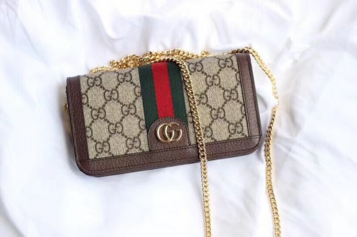 Gucci GG Supreme chain bag-523156-GU50729