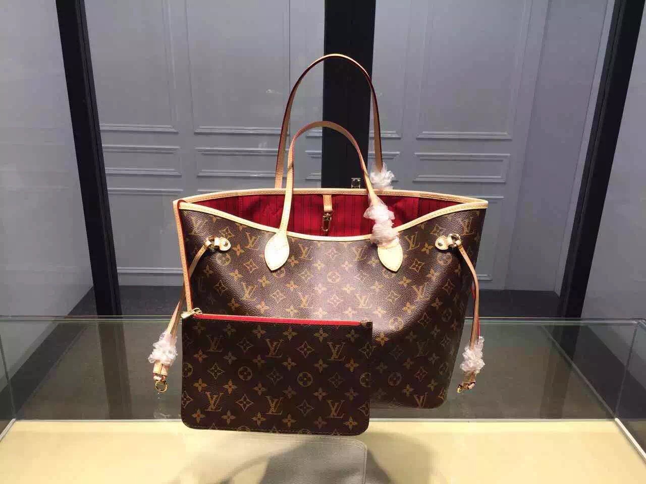 Louis vuitton monogram Neverfull bag-M41177-LV50096